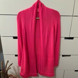 Lilly Pulitzer Noble Fringe Cardigan